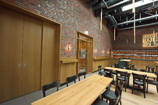 Photo 3: Pleasant ambience in the Sudhaus. Photo: Schreinerei Wans